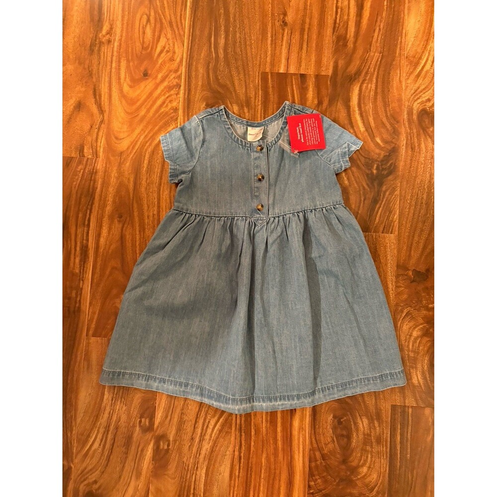 NWT Hanna Andersson Chambray Dress, Size 2T